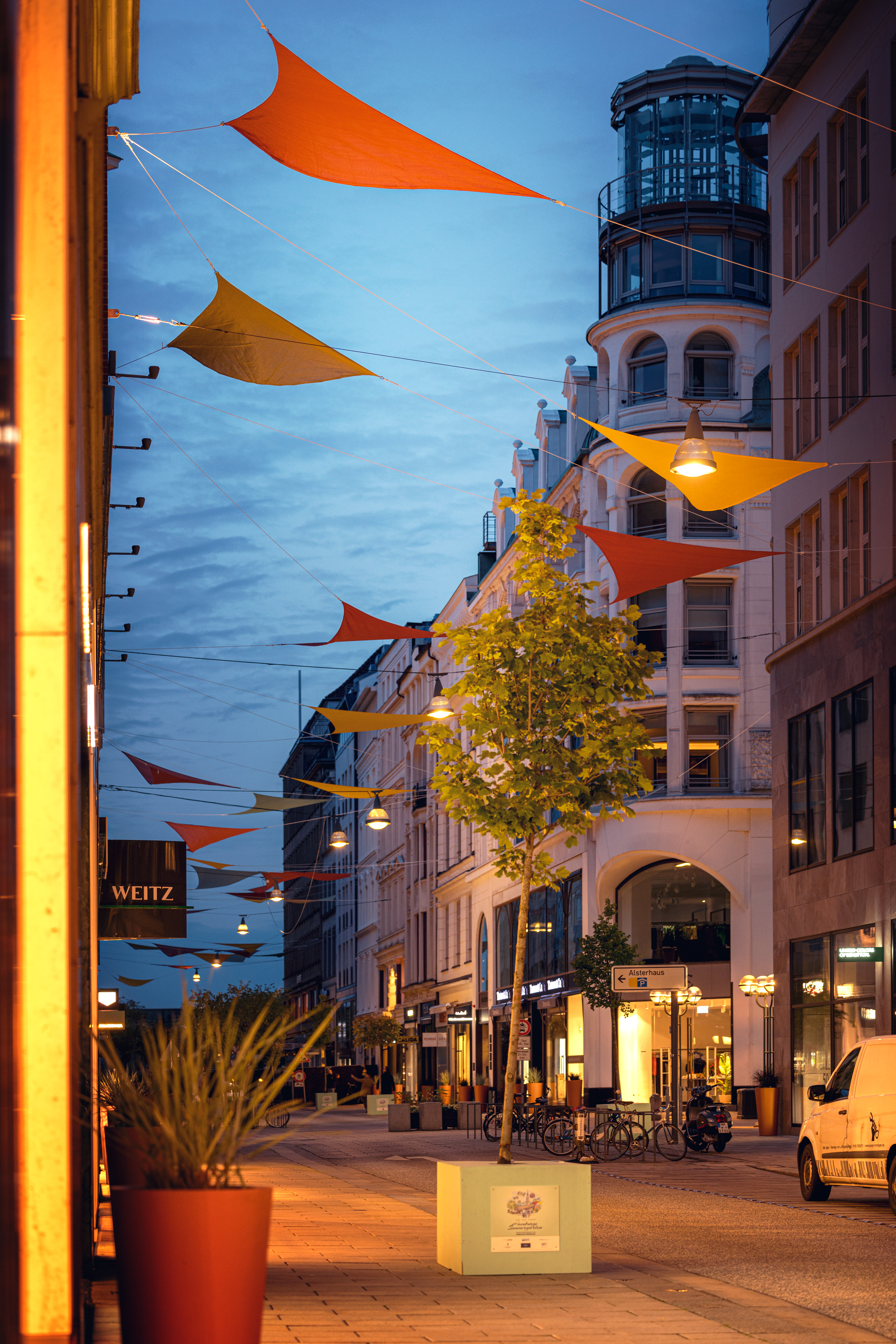 Hamburgs Sommergärten Neuer Wall 2023